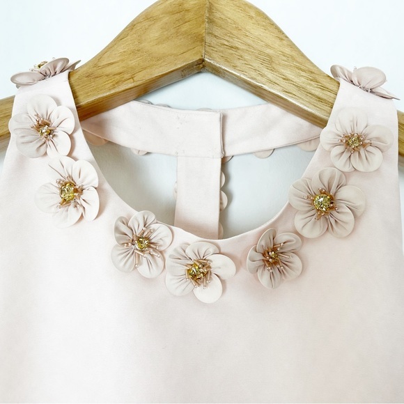 💫 Host Pick💫 NWT Kate Spade Rose Dew Poppy Embellished Mini Dress Size‎ 10 - Picture 6 of 15